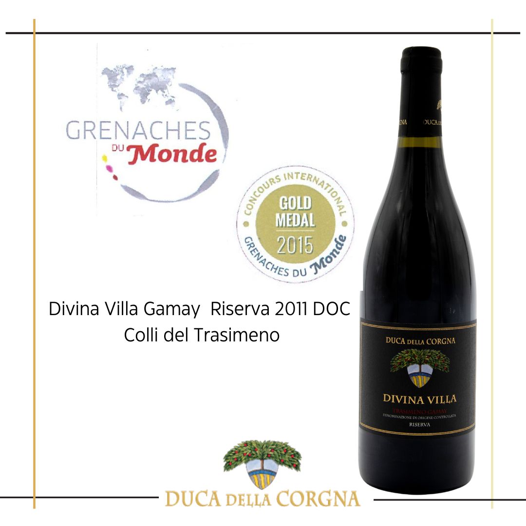 2015 Riconoscimenti - Duca della Corgna - Cantina del Trasimeno