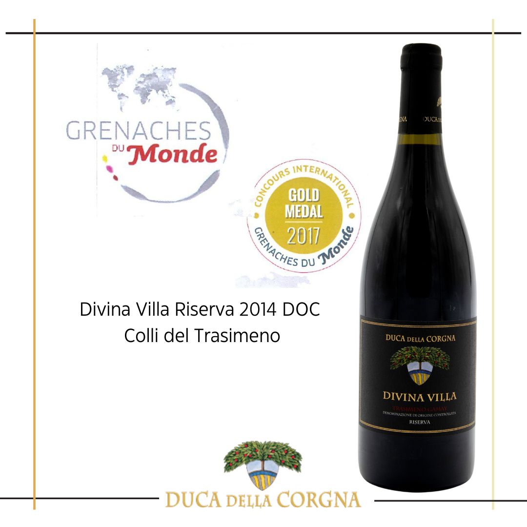 2017.01 Riconoscimenti - Duca della Corgna - Cantina del Trasimeno