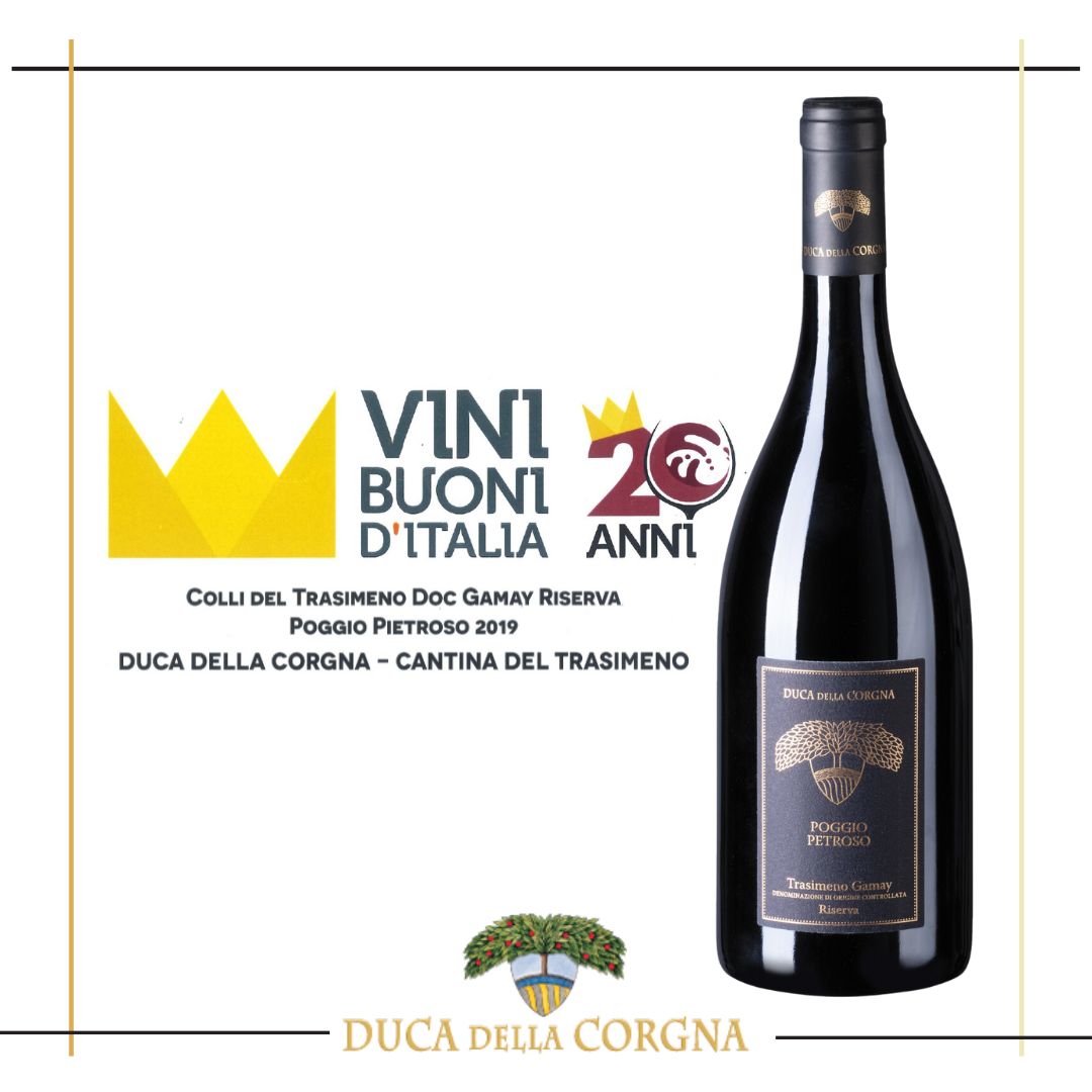 2019 Riconoscimenti - Duca della Corgna - Cantina del Trasimeno