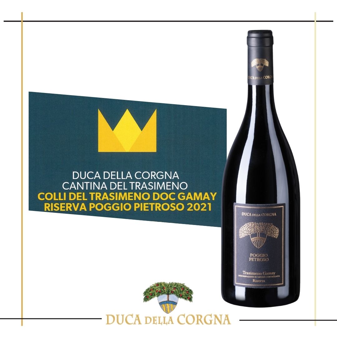 2021 Riconoscimenti - Duca della Corgna - Cantina del Trasimeno