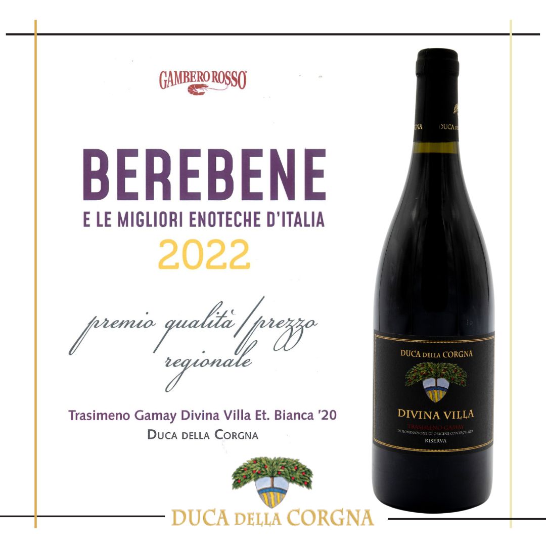 2022.01 Riconoscimenti - Duca della Corgna - Cantina del Trasimeno