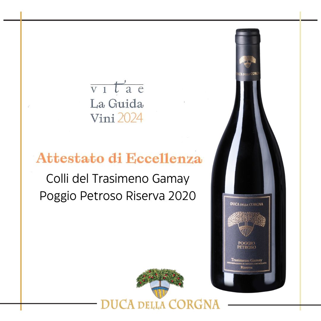 2024.04 Riconoscimenti - Duca della Corgna - Cantina del Trasimeno